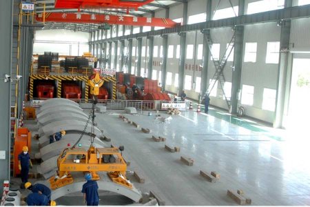 隧道衬砌管片生产车间